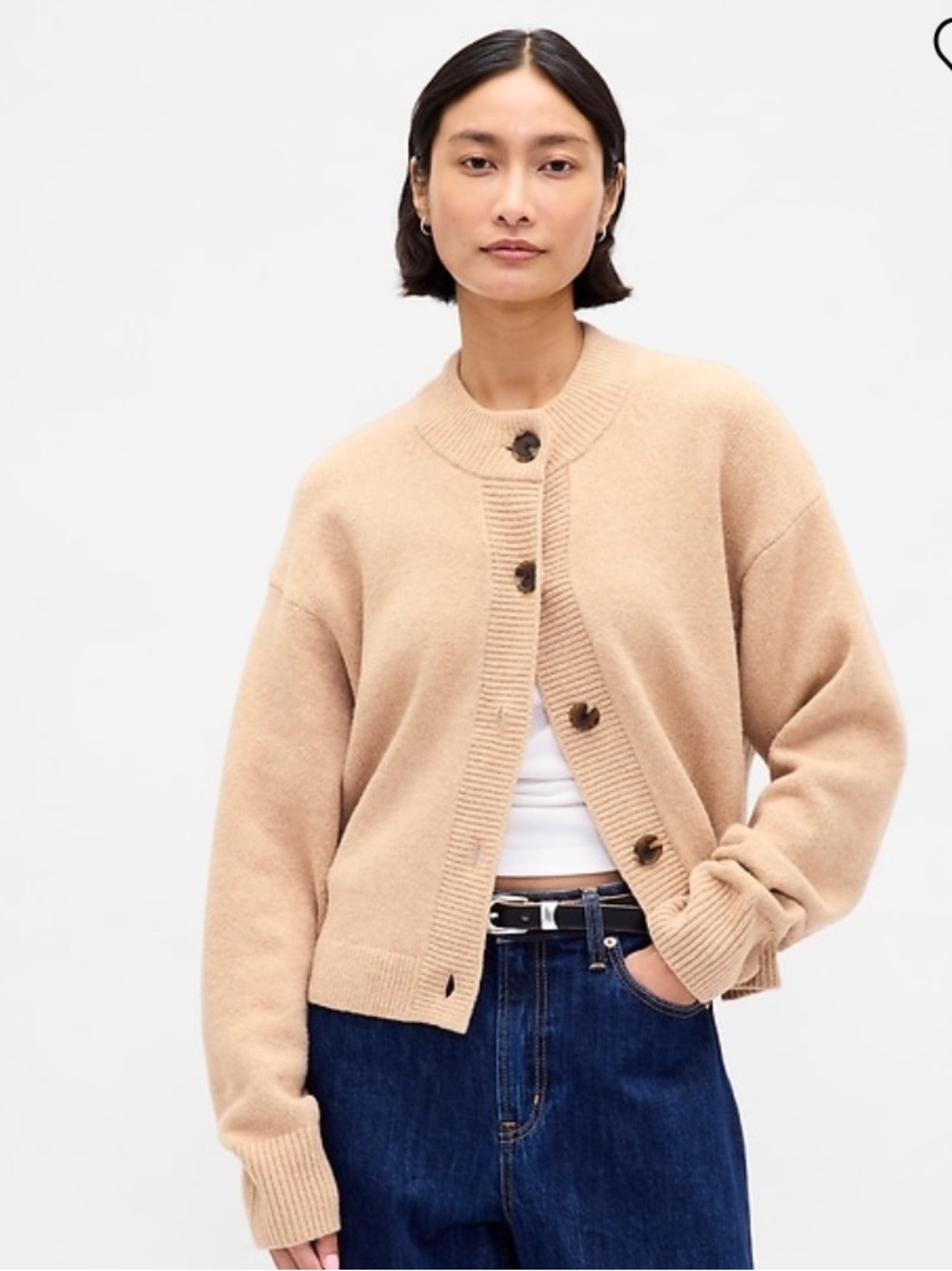 GAP CashSoft Oversized Chunky Cardigan